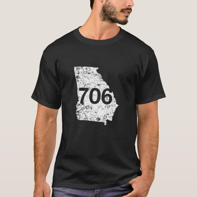 Camiseta Augusta Atenas Código del Área de Roma 706 Shirt G (Anverso)