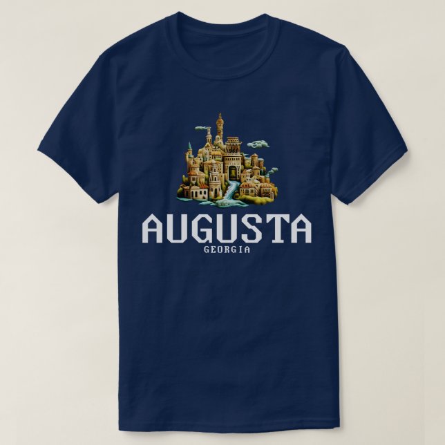 Camiseta Augusta Georgia (Diseño del anverso)