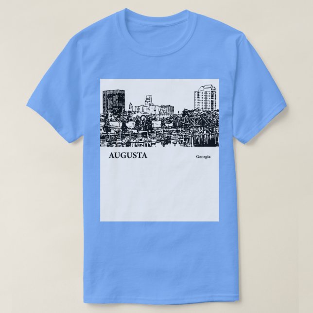 Camiseta Augusta Georgia TShirt 3 (Diseño del anverso)