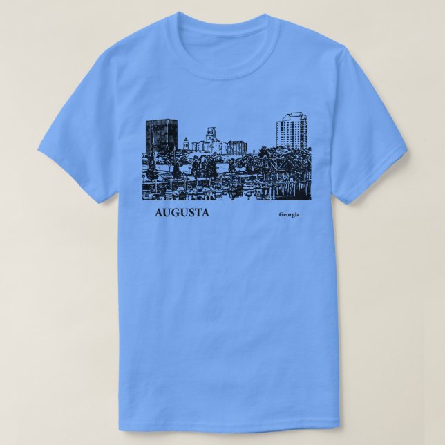 Camiseta Augusta Georgia TShirt 4 (Diseño del anverso)