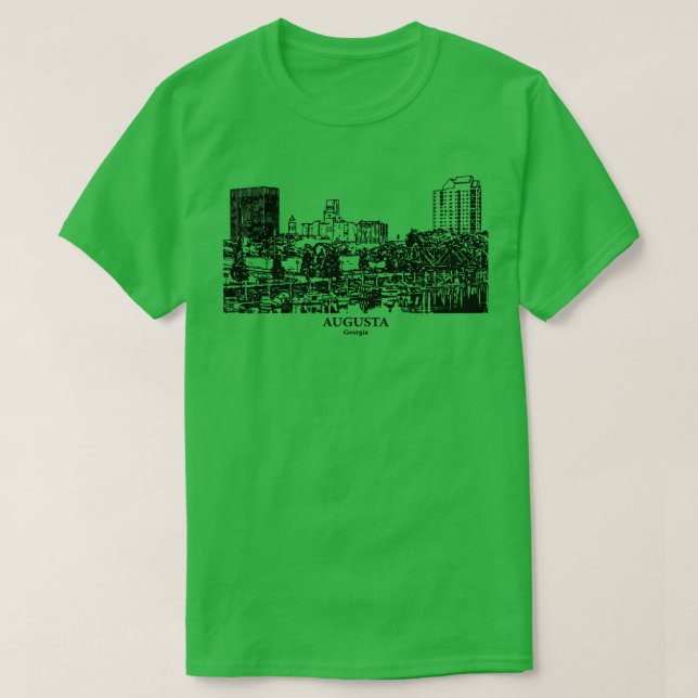 Camiseta Augusta Georgia TShirt 5 (Diseño del anverso)