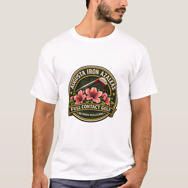 Camiseta Augusta Iron Azaleas (Full Contact Golf) (Anverso)