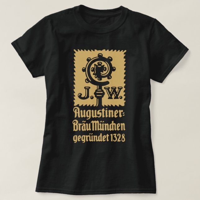CAMISETA AUGUSTINER BRAU (Diseño del anverso)