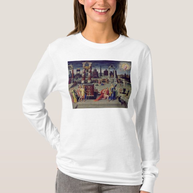 Camiseta Augustus y la sibila de Tiburtine (Anverso)