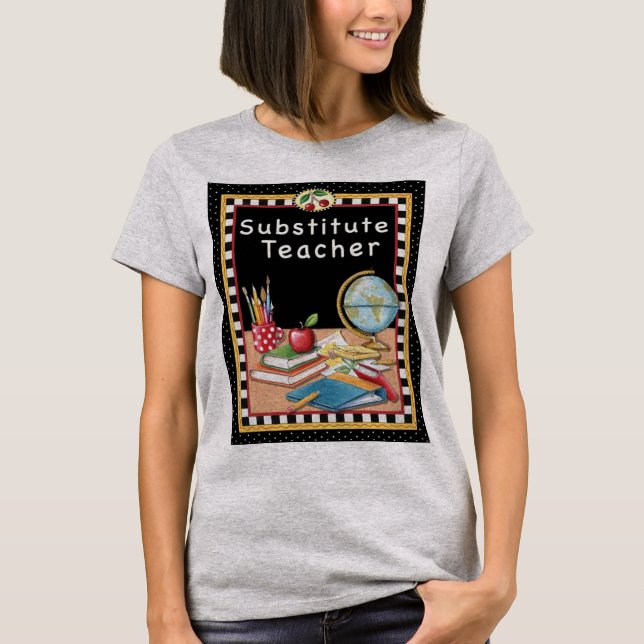 Camiseta Aula de profesores sustitutos (Anverso)