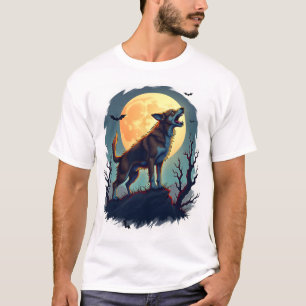 Camiseta Aullido de Beagle Hombre Lobo