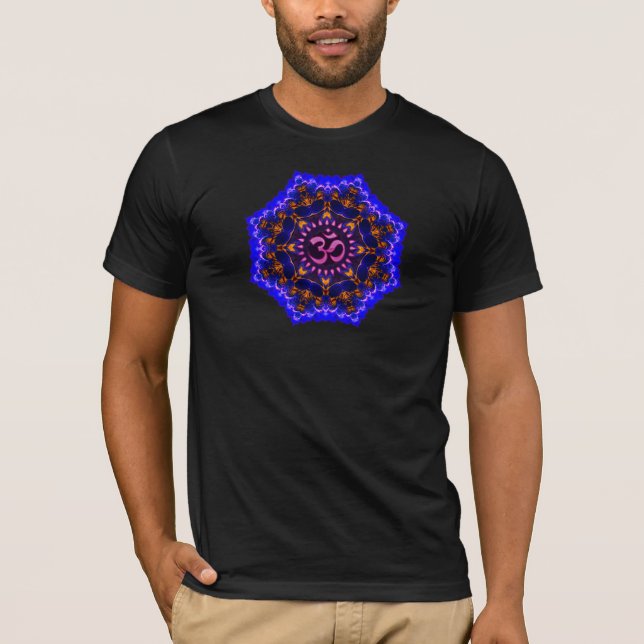 Camiseta Aum Energy Mandala Om Shirt (Anverso)