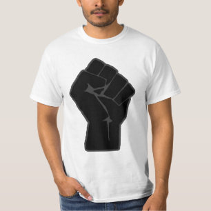 Camiseta aumentada revolucionario del puño