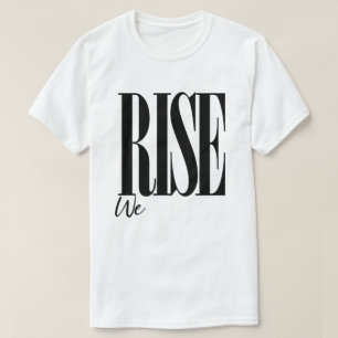 Camiseta Aumentamos el discurso motivacional de la tipograf