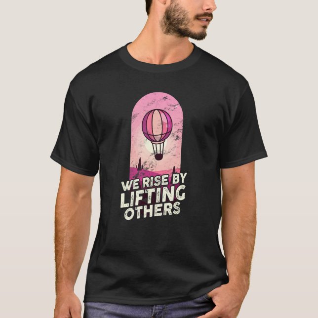 Camiseta Aumentamos Levantando A Otros Inspiradores Ba De A (Anverso)