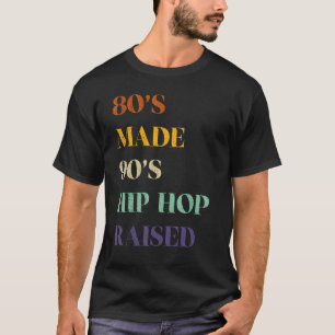 Camiseta Aumentan el hip hop de 90 en la época de la intrig