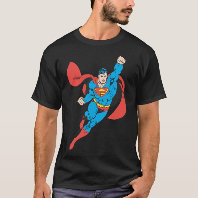 Camiseta Aumentan el puño derecho de Superman (Anverso)