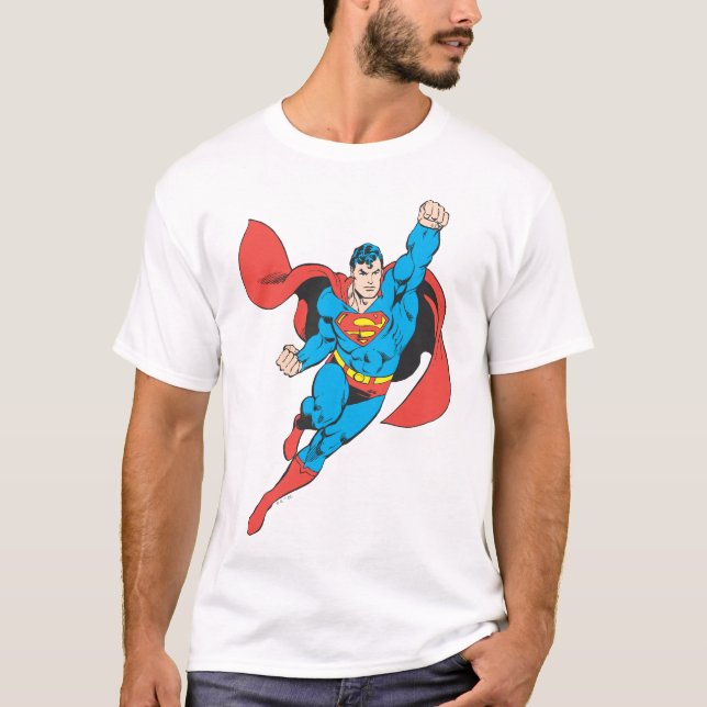 Camiseta Aumentan el puño derecho de Superman (Anverso)