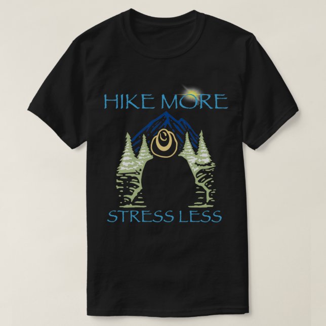Camiseta Aumentar El Estrés Menos (2) (Diseño del anverso)