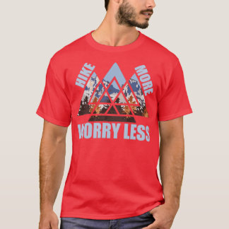 Camiseta Aumentar la preocupación por menos