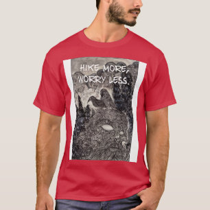 Camiseta Aumentar la preocupación por menos