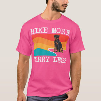 Camiseta Aumentar la preocupación por menos caminatas gráfi