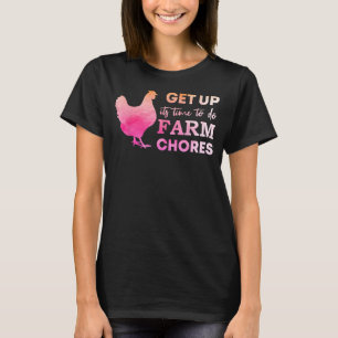 Camiseta aumentar su tiempo para realizar tareas agrícolas