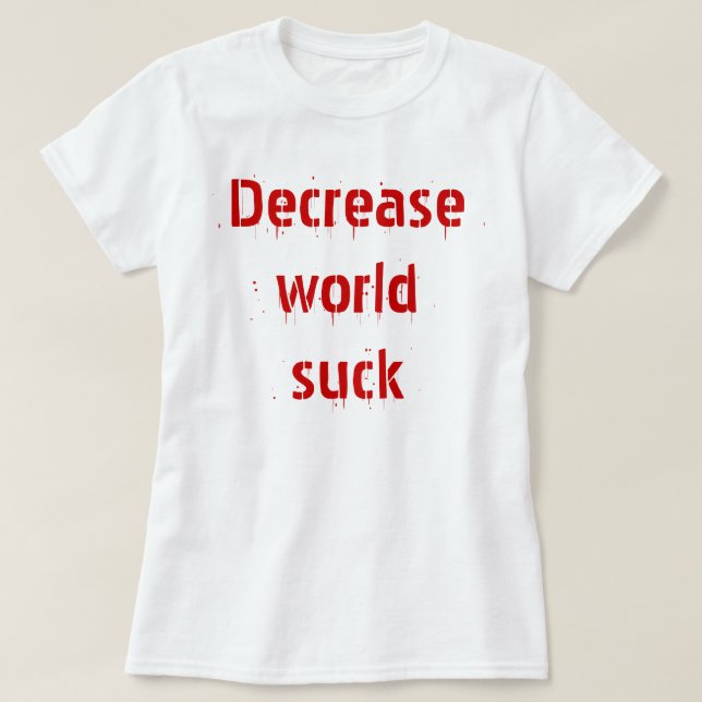 Camiseta aumente el impresionante (Diseño del anverso)