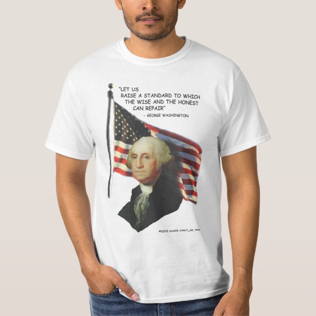 Camiseta Aumentemos un estándar (Anverso)