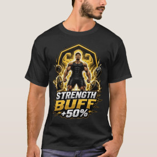Camiseta Aumento de Fuerza +50%: Juegos de RPG y Levantamie