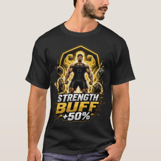 Camiseta Aumento de Fuerza +50%: Juegos de RPG y Levantamie