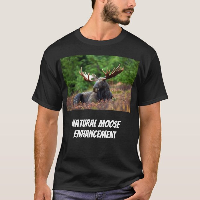 Camiseta Aumento natural de los alces (Anverso)