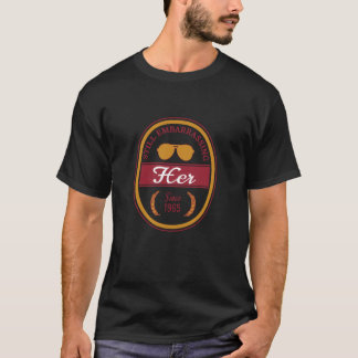 Camiseta Aún avergonzándola desde 1965 Aniversario de bodas