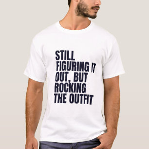 Camiseta Aún lo averiguamos, pero sacudiendo el coto de la
