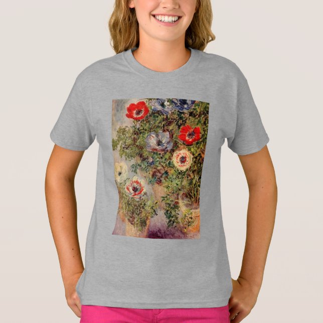 Camiseta Aún-Vida de Claude Monet con los regalos del (Anverso)