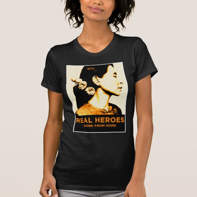 Camiseta Aung San Suu Kyi (Anverso)