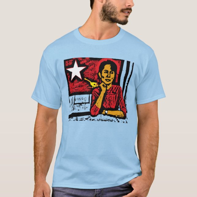Camiseta Aung San Suu Kyi (Anverso)