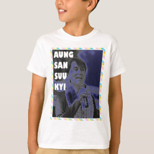 Camiseta Aung San Suu Kyi Design 2