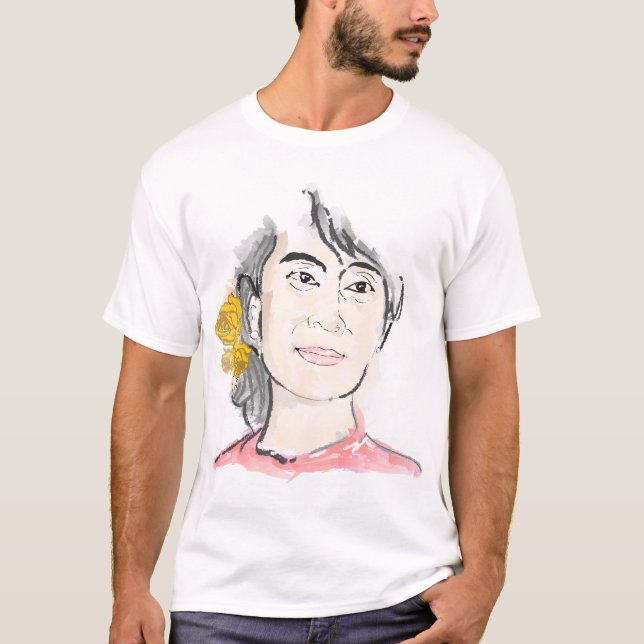 Camiseta Aung Sang Suu Kyi (Anverso)