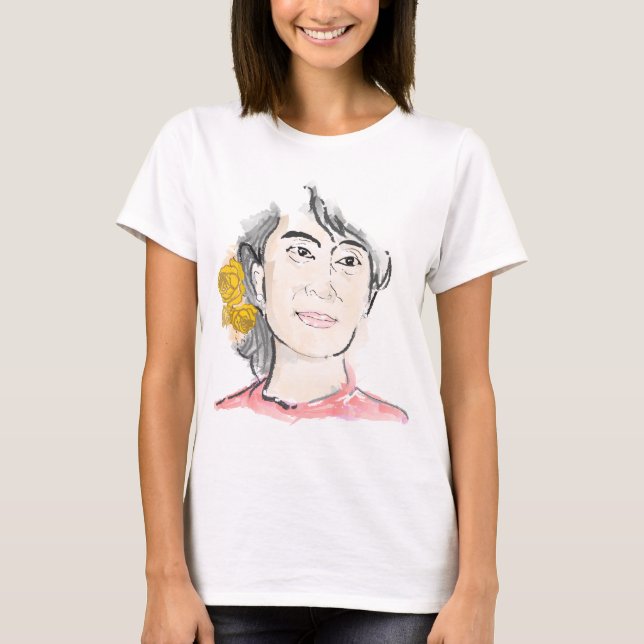 Camiseta Aung Sang Suu Kyi (Anverso)