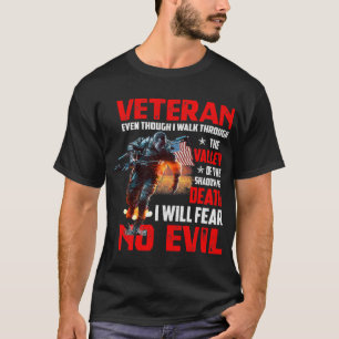 Camiseta Aunque Camino por el veterano militar 22