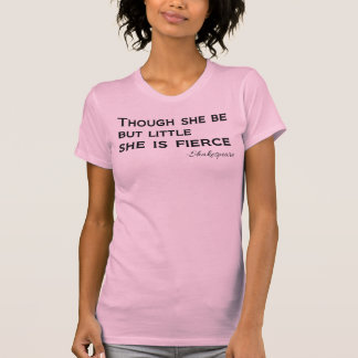 Camiseta Aunque sea pequeña es FEROZ. Singlet