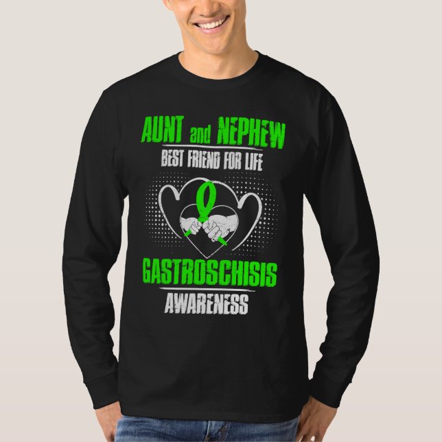 CAMISETA AUNT AND NEPHEW BEST FRIEND OF LIFE GASTROSCHISIS  (Anverso)