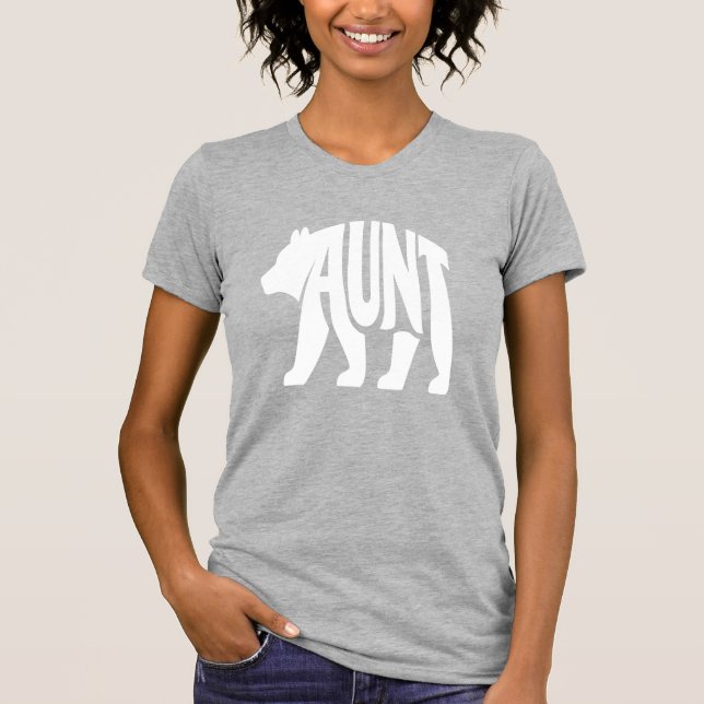 Camiseta Aunt Bear  (Anverso)