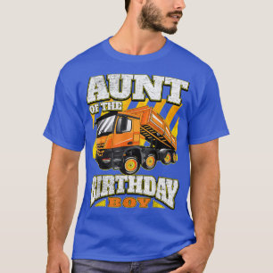 Camiseta Aunt - Dump Truck Birthday