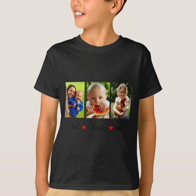 Camiseta Aunt Ever 3 Photo  (Anverso)