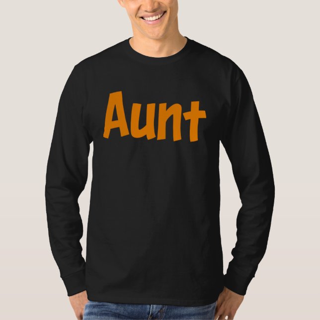 Camiseta AUNT  family member vacation party group reunion i (Anverso)