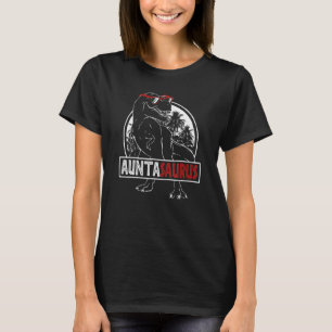 Camiseta Auntasaurus Dinosaur Rex Aunt Saurus Sunset