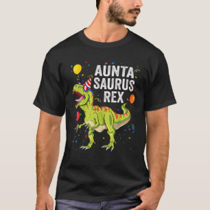 Camiseta Auntasaurus T Rex Dinosaur Aunta Familia Coinciden