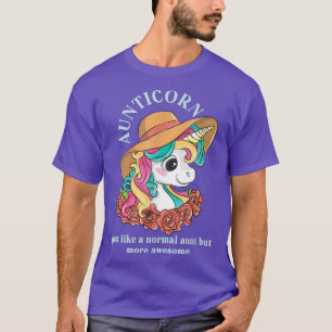 Camiseta Aunticorn tía unicornio tía sobrina sobrina herman