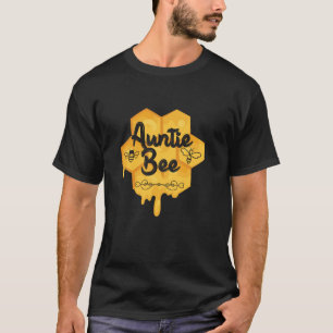 Camiseta Auntie Aee Mother Day Honey Beehive Honeycomb St