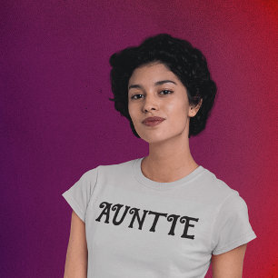 CAMISETA AUNTIE AUNT T-SHIRTS
