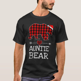 Camiseta Auntie Bear Buffalo Tapado Santa Arrow Navidades F