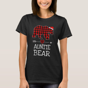 Camiseta Auntie Bear Buffalo Tapado Santa Arrow Navidades F