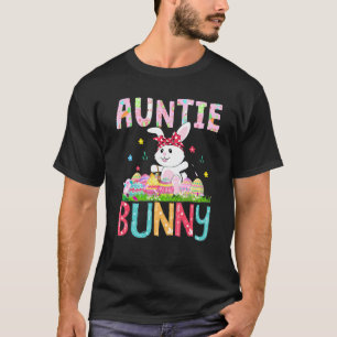 Camiseta Auntie Bunny Feliz Día De Pascua De Pascua